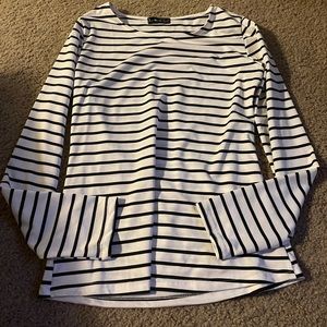 Long sleeve striped shirt